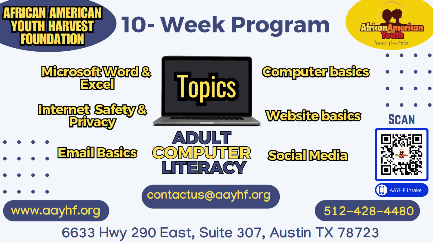 2024 Adult Computer Literacy Instagram and Website
