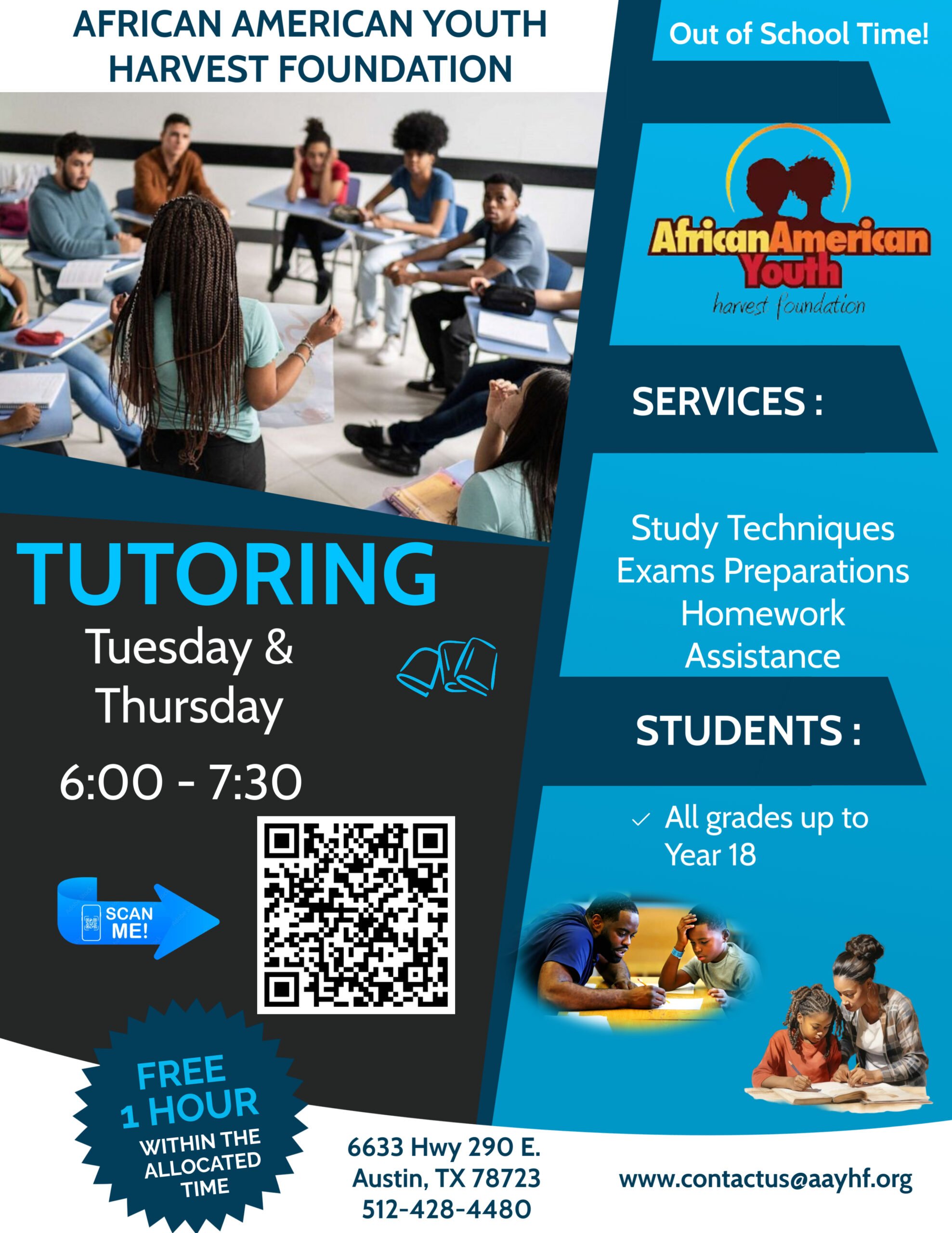 2025 New Tutoring Registration Flyer scaled